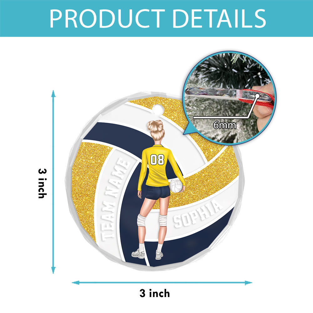 Personalized Design Volleyball Girl 1