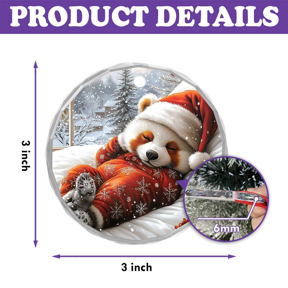 Panda Sleeping In Bed Design 2