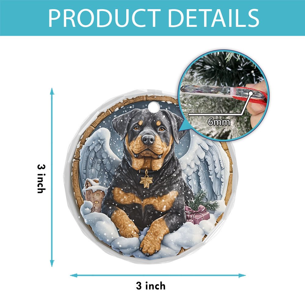Angel Rottweiler Dog 1