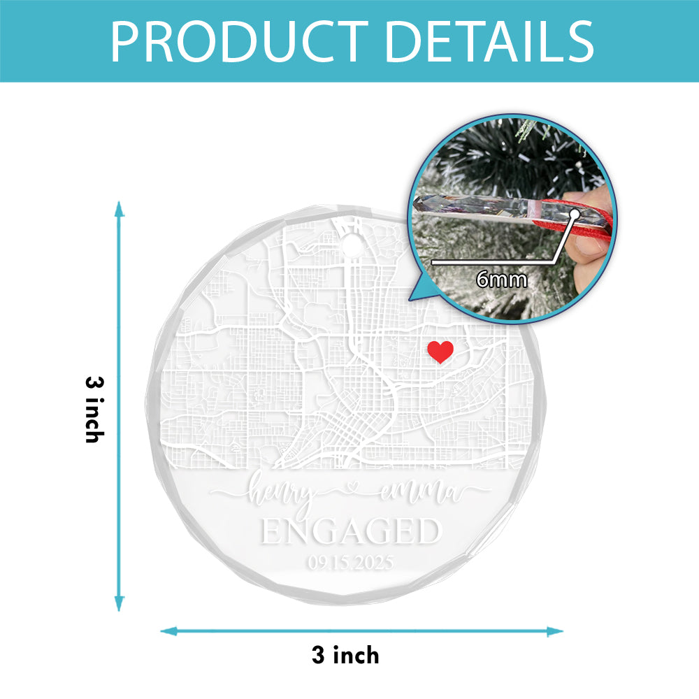 Personalized City Map Name And Date Couple