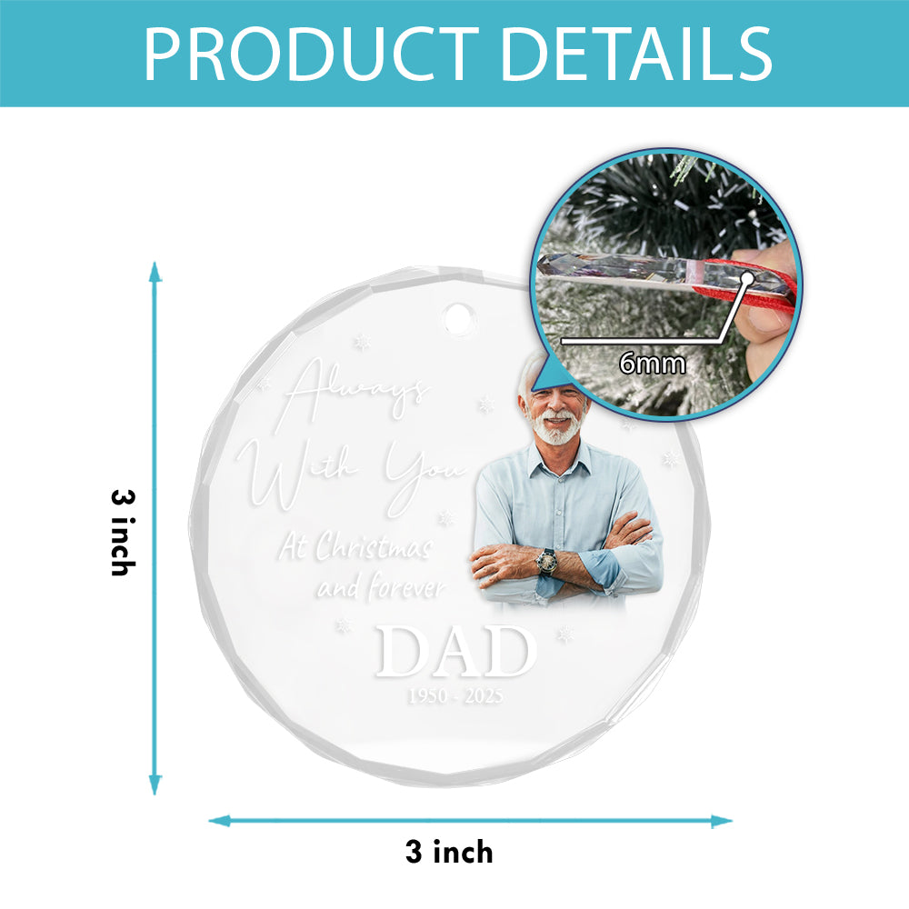 Custom Photo Memorial Dad Family