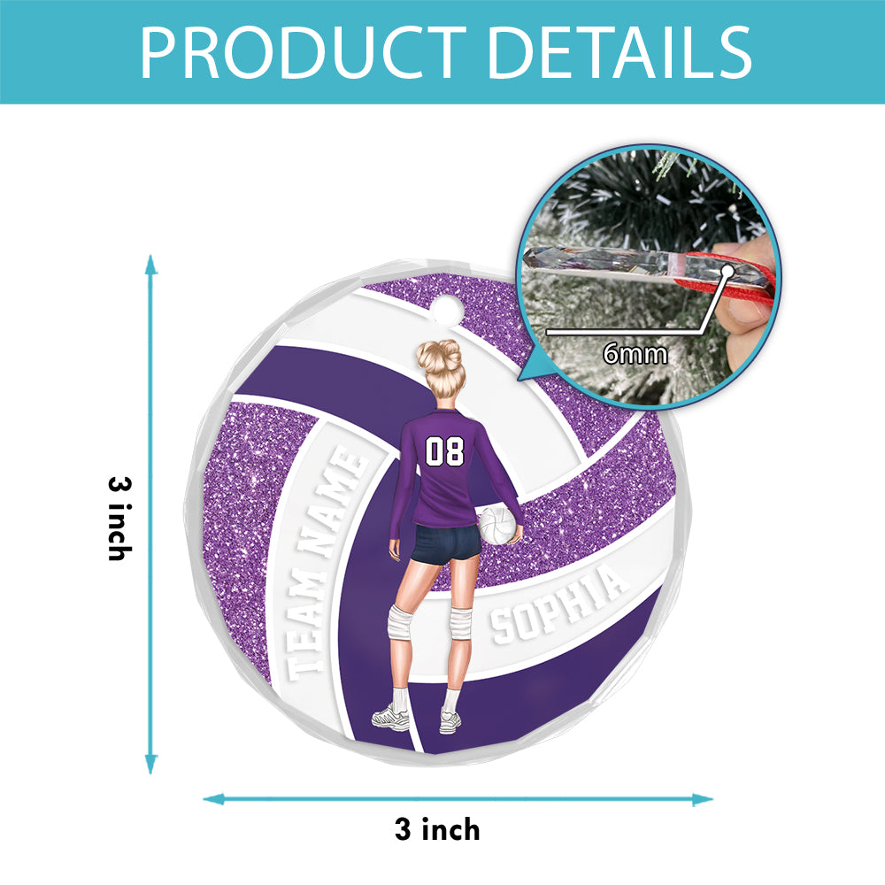 Personalized Design Volleyball Girl 2