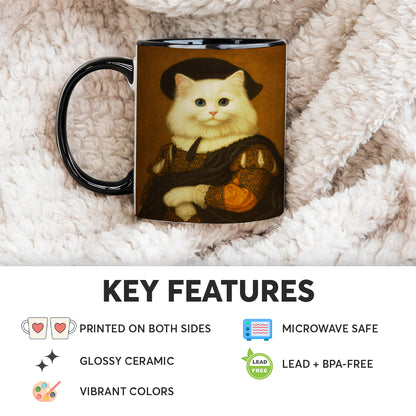 Custom Photo Royal Cat MugCat Lover Gifts