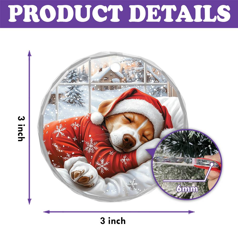 Labrador Retriever Dog Sleeping In Bed Design 4