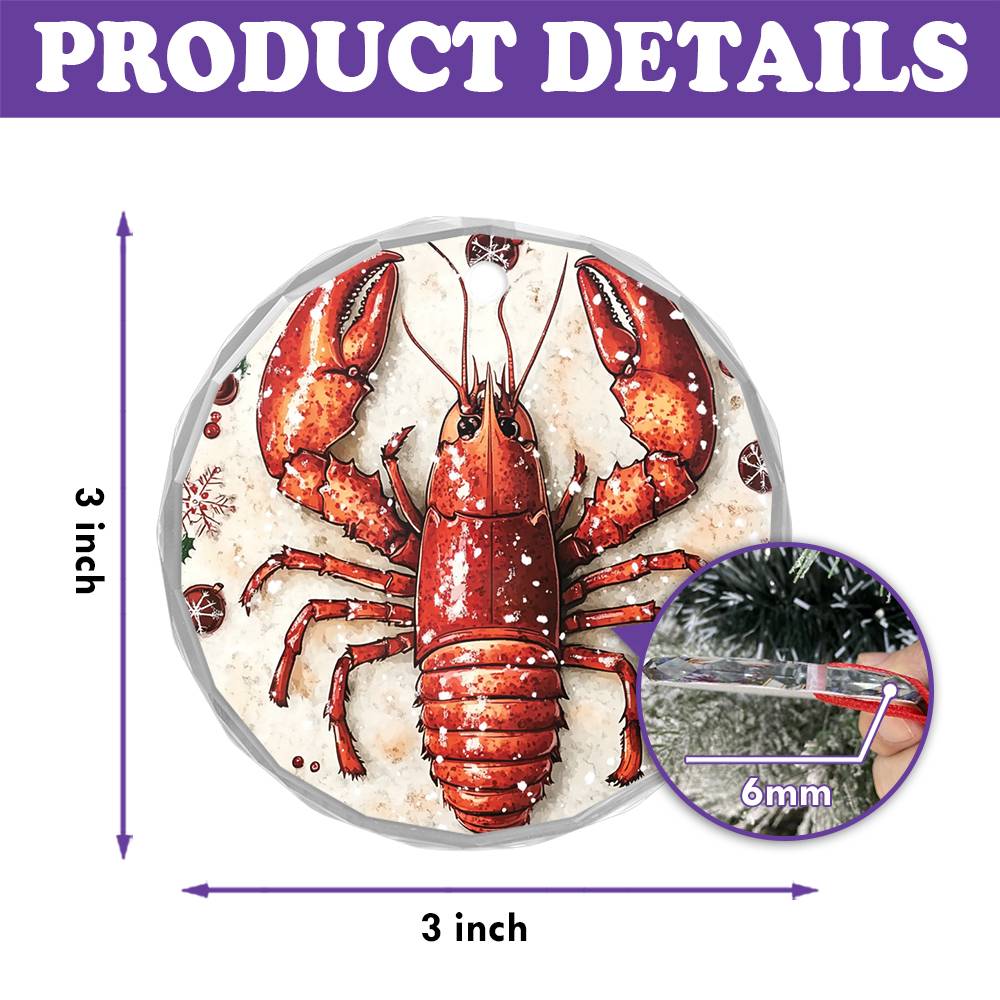 Boiled Maine Lobster Close up Design 4