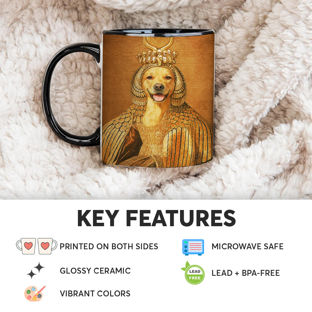 Custom Photo Cleopawtra Dog Mug Gift For Dog Lovers