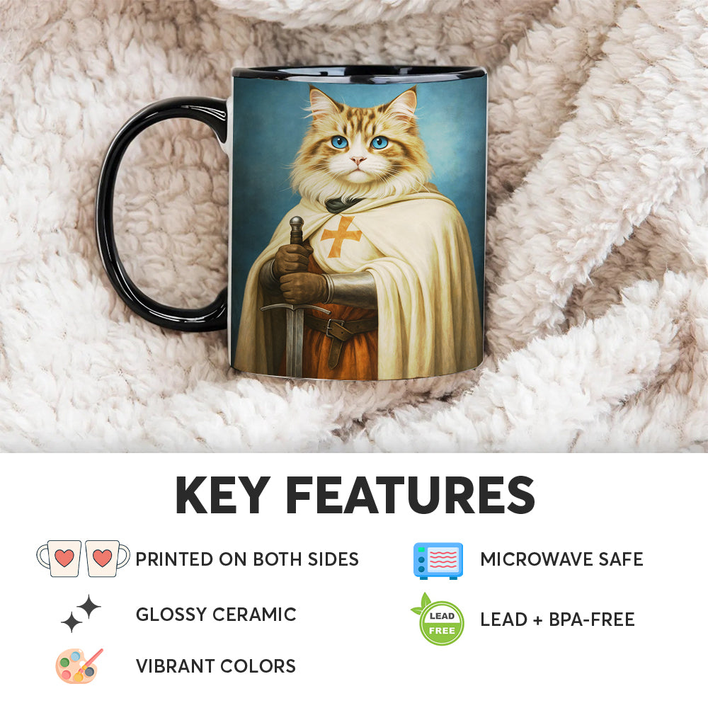 Custom Photo Priest Cat MugGift For Cat Lovers