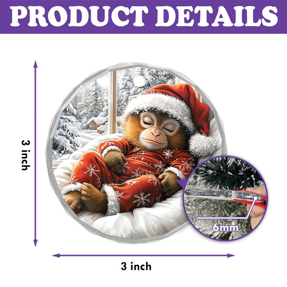 Monkey Sleeping In Bed Design 4
