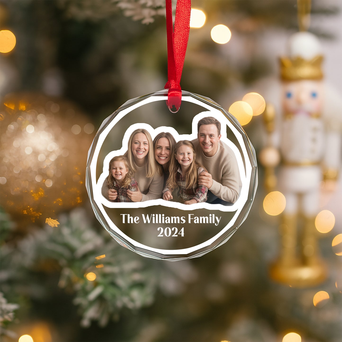 Personalized Photo Family Christmas