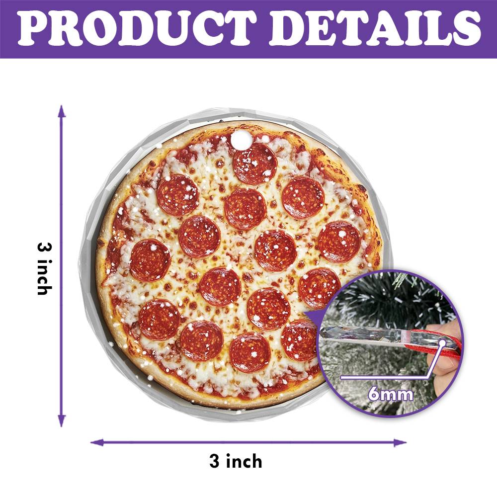 Pepperoni Pizza Close up Design 3