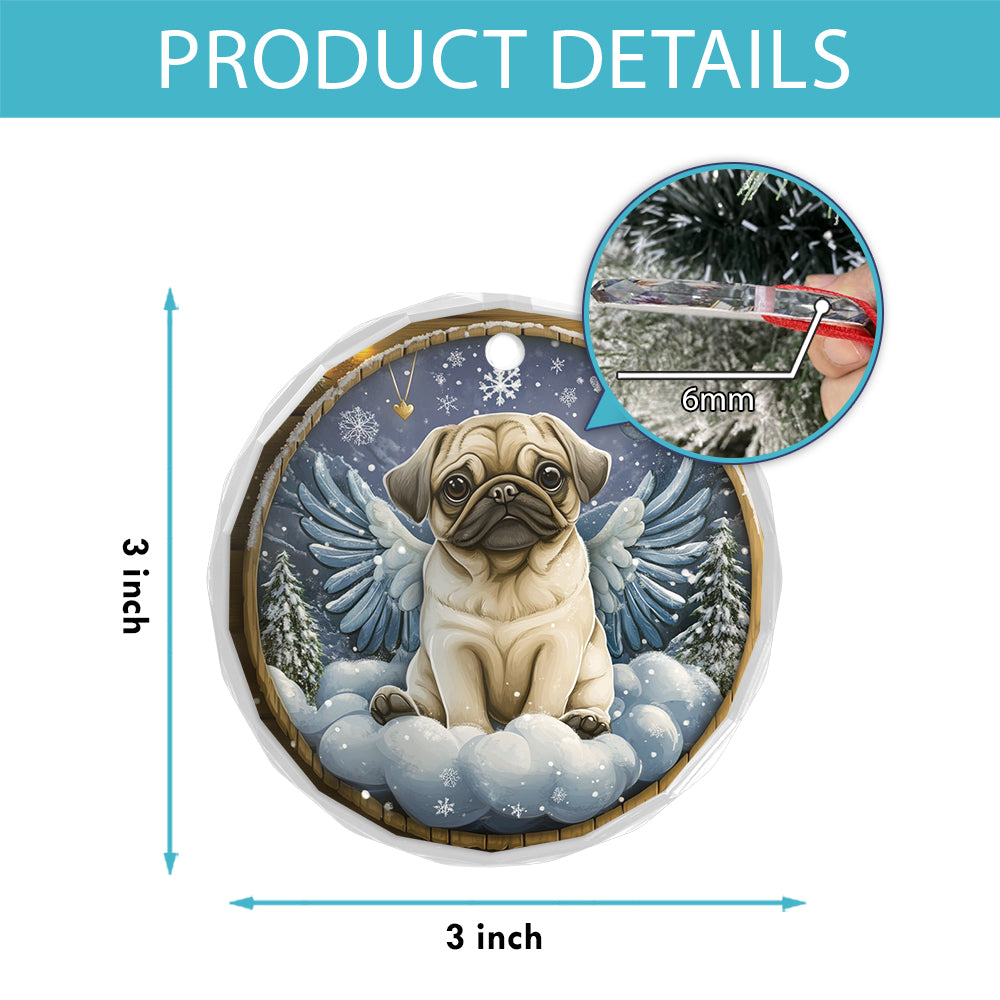 Angel Pug Dog 1
