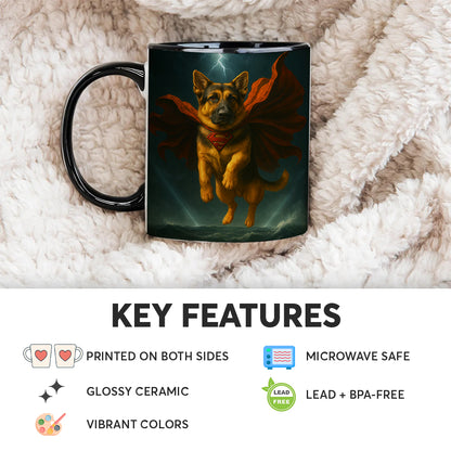 Custom Photo Dog Hero Mug
