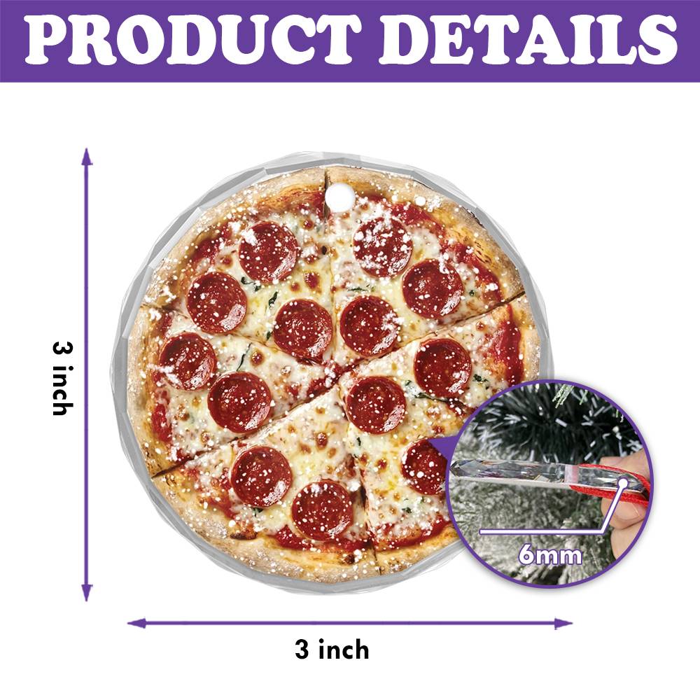 Pepperoni Pizza Close up Design 4