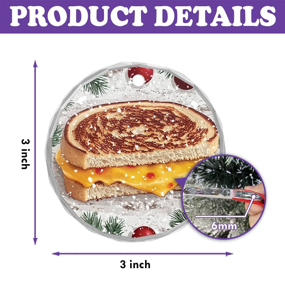 Grilled Cheese Sandwich Close up Design 3