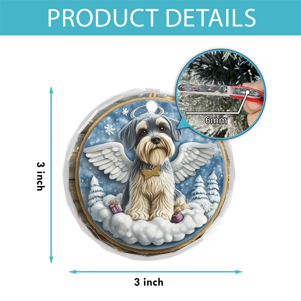 Angel Miniature Schnauzer Dog 2