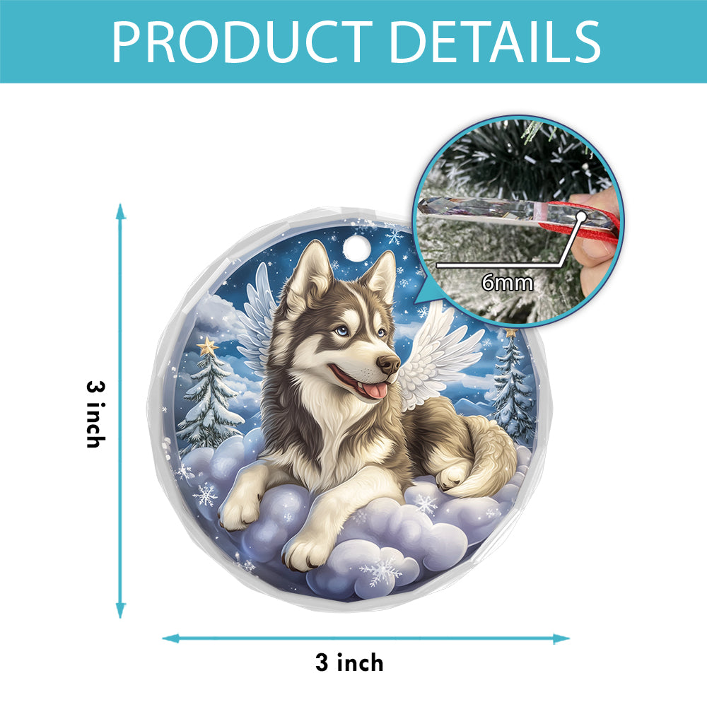 Angel Siberian Husky Dog 1