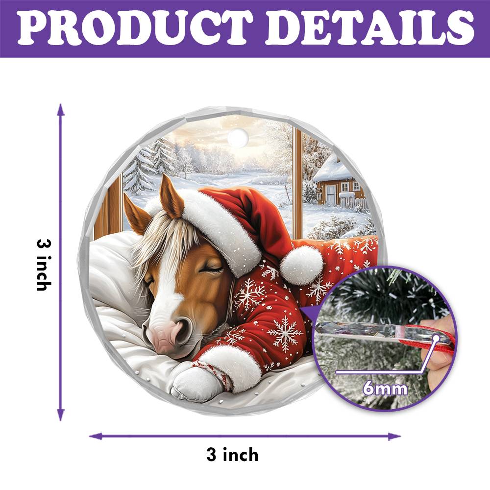 Horse Sleeping In Bed Design 1