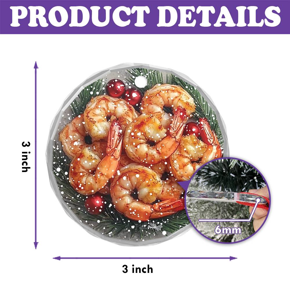 Fried Shrimp Close up Design 1
