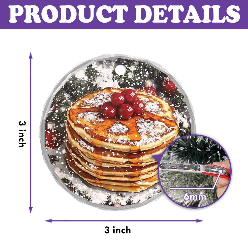American pancakes Close up Design 2