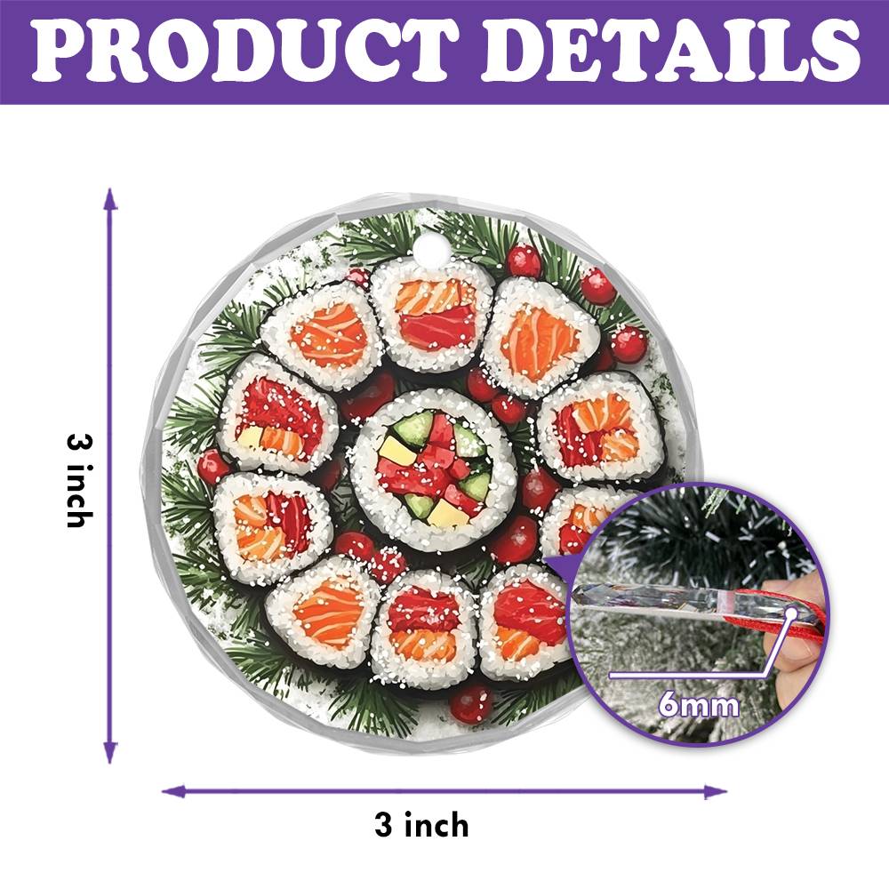 Sushi Rolls Close up Design 1