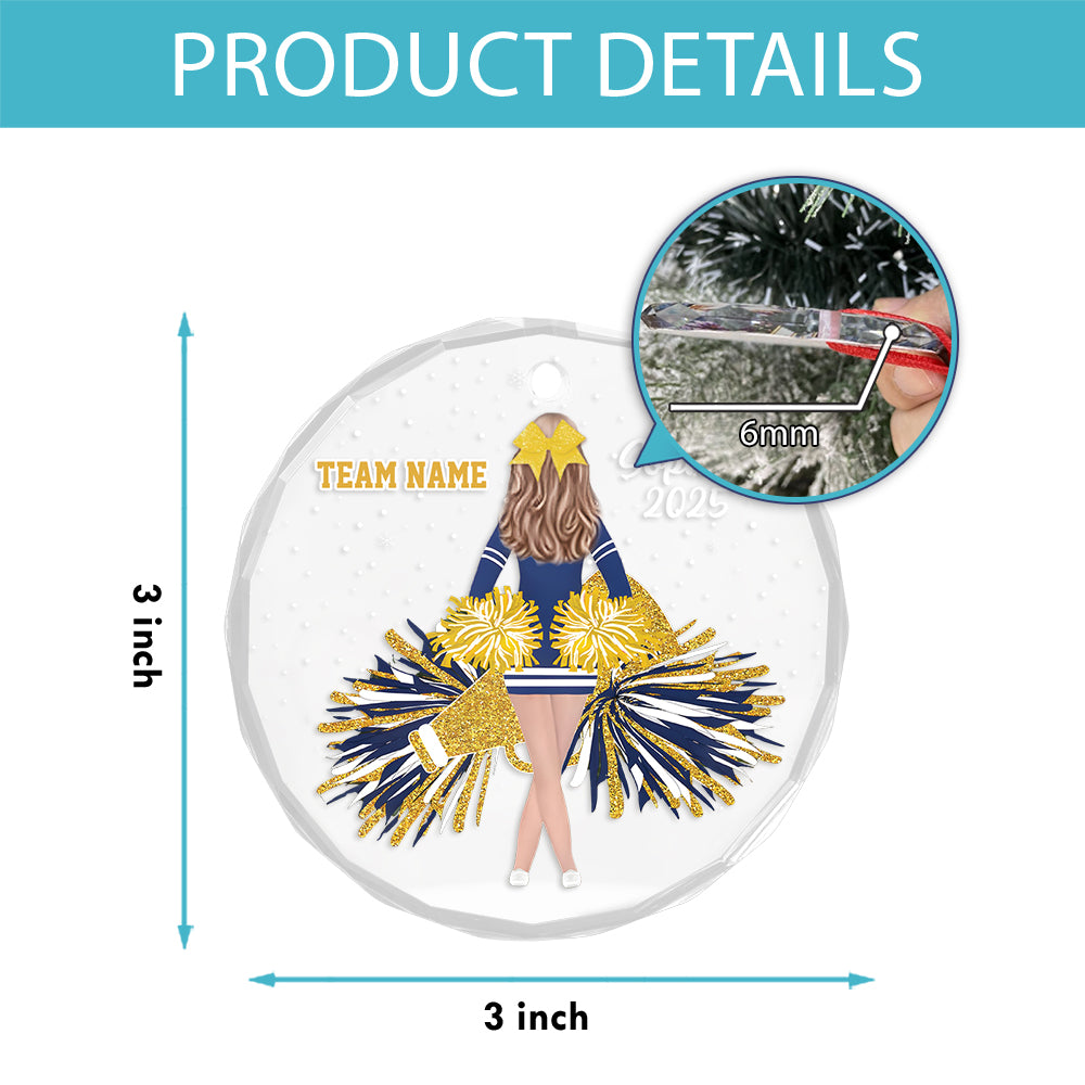Custom Name Cheerleader Team Name For Girl