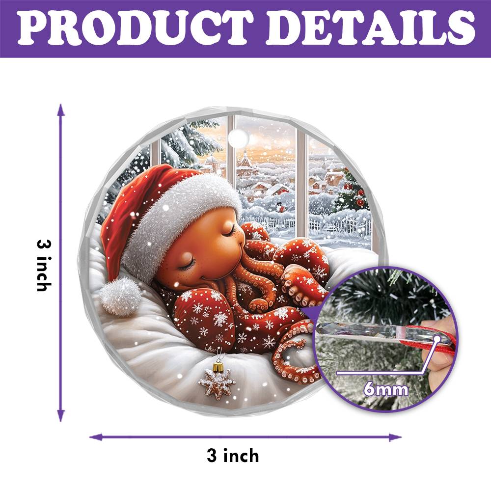 Octopus Sleeping In Bed Design 2