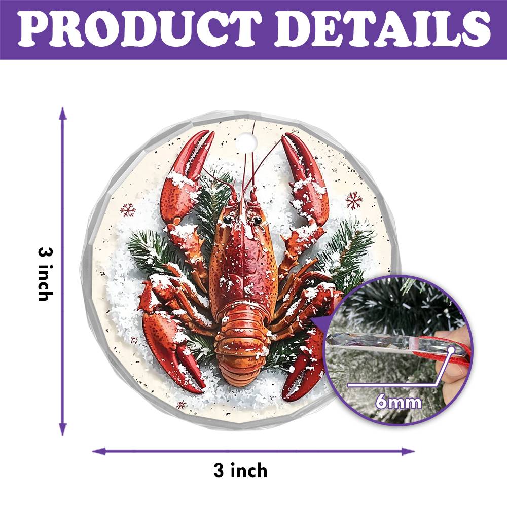 Boiled Crawfish Close up Design 2