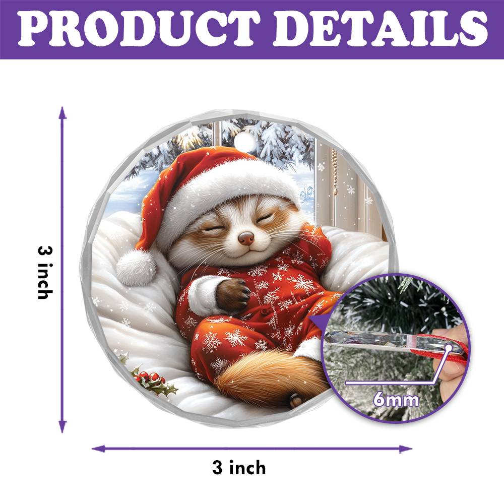 Ferret Sleeping In Bed Design 3