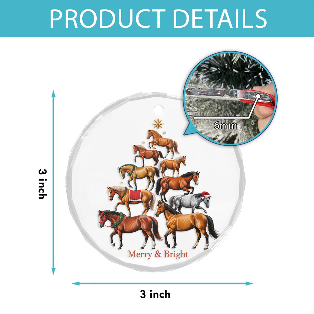 Quarter Horse Xmas Ornament