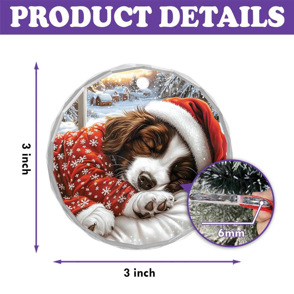 Newfoundland Dog Sleeping In Bed Design 2