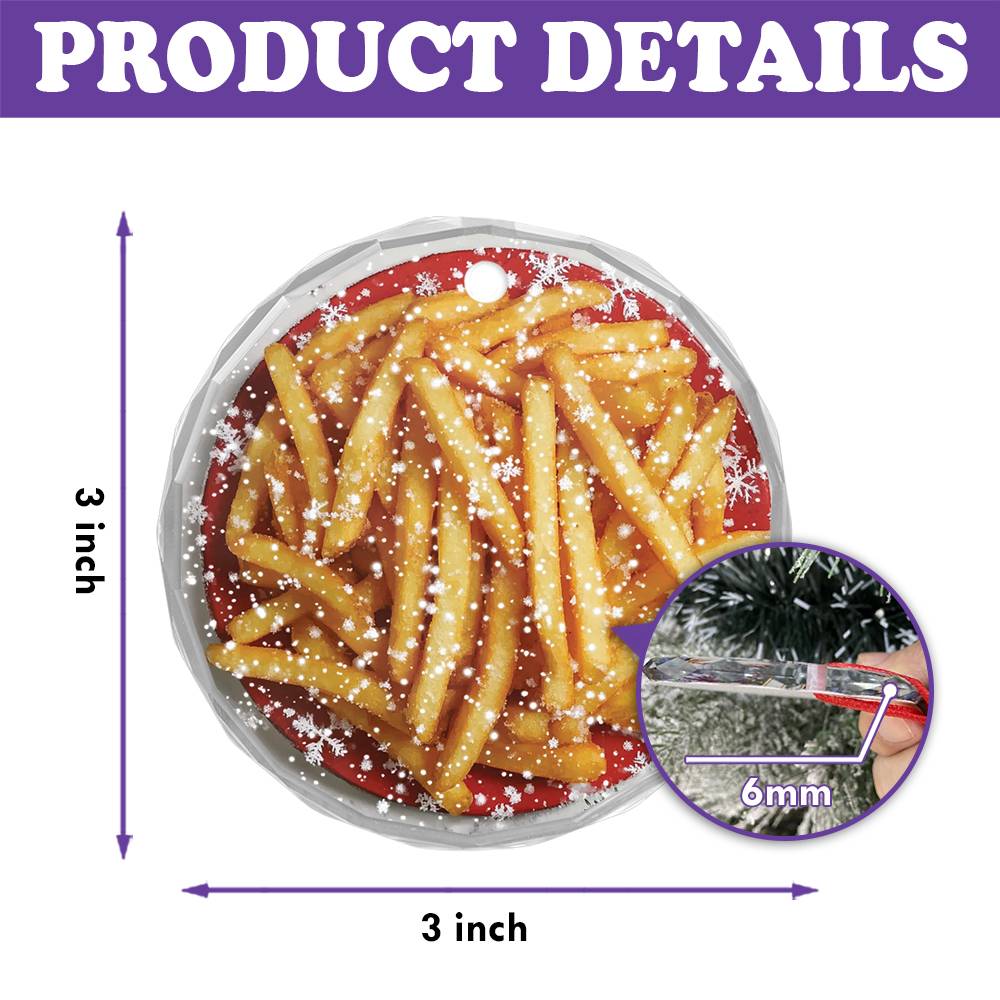 French Fries Close up Design 2