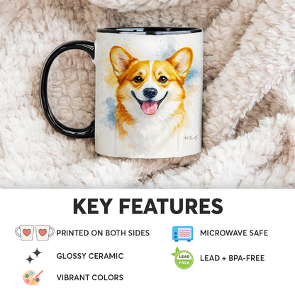 Custom Photo Dog Watercolor Artwork