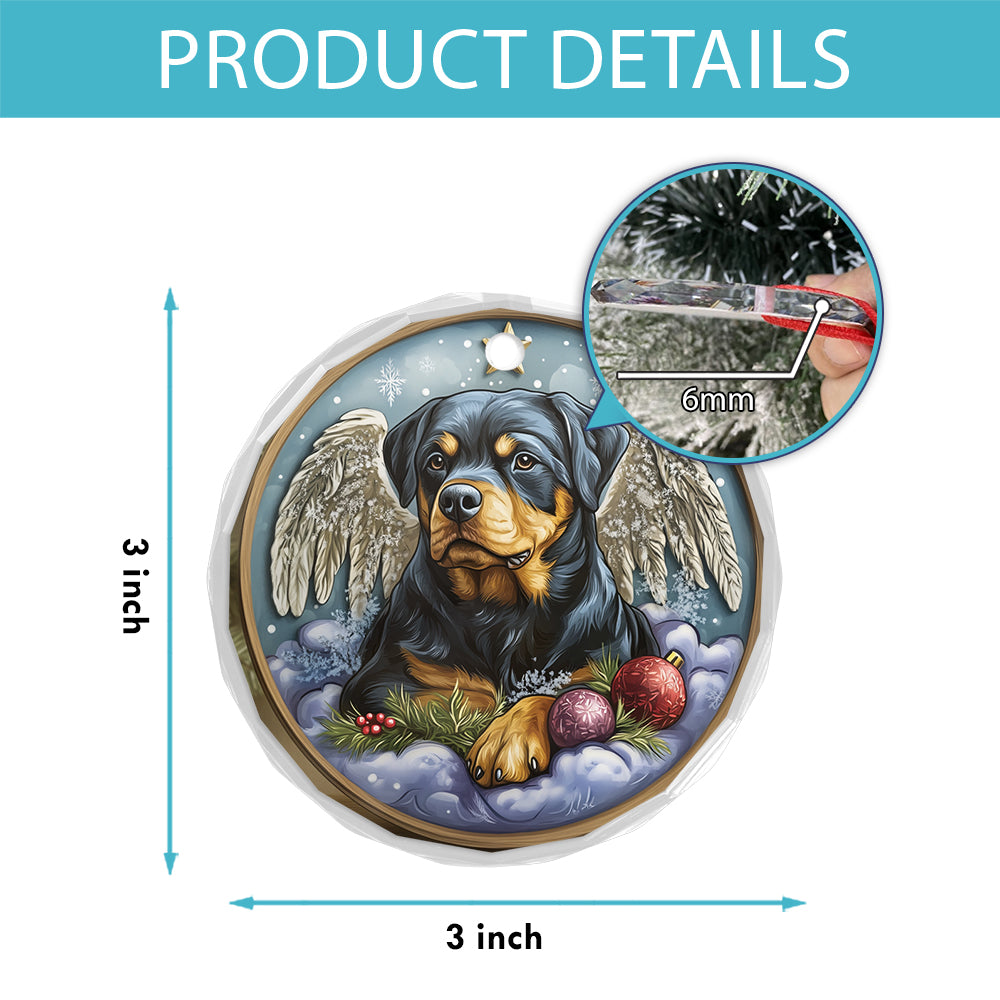 Angel Rottweiler Dog 2