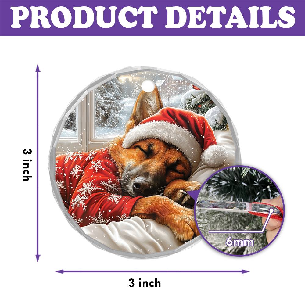 German Shepherd Dog Sleeping In Bed Design 4