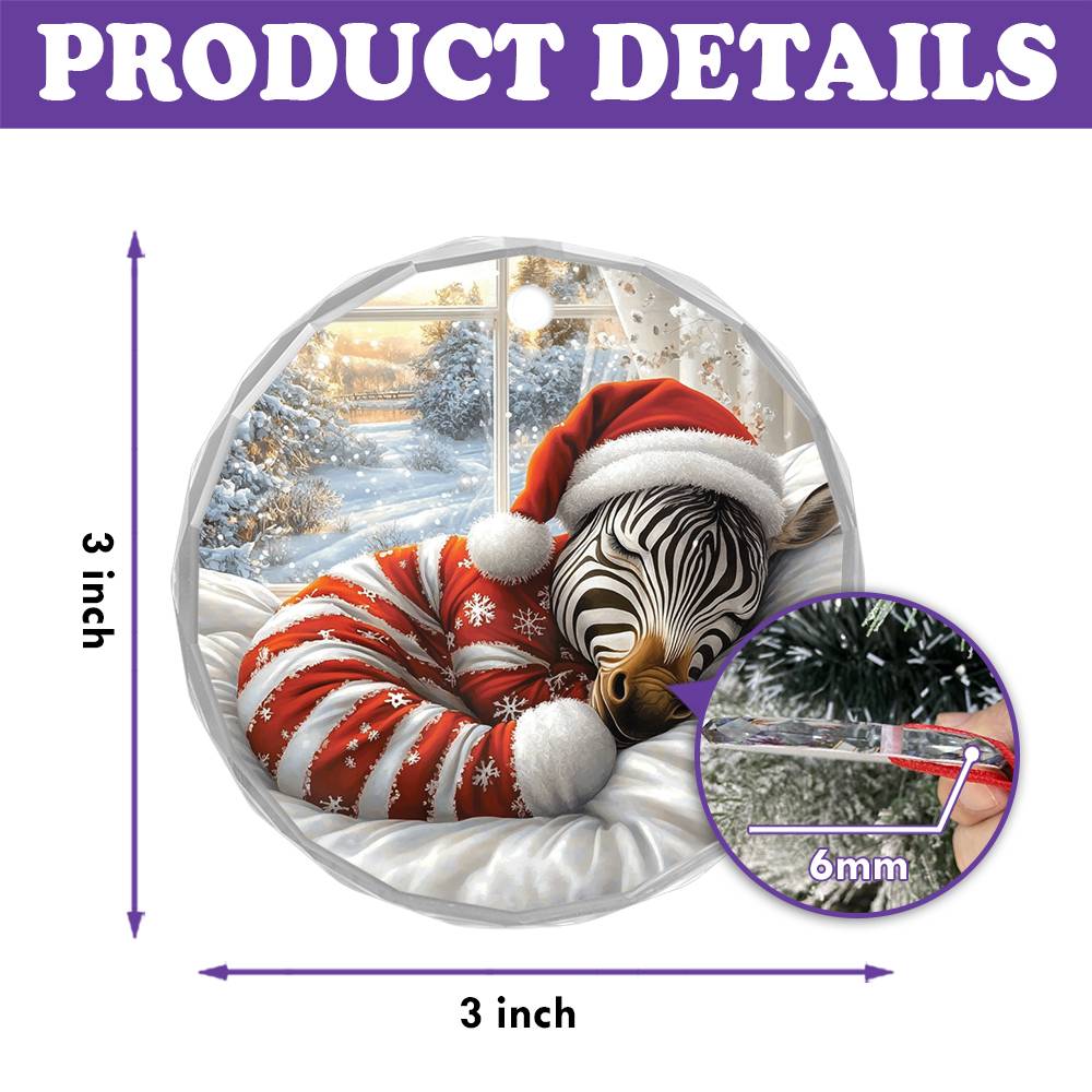 Zebra Sleeping In Bed Design 3
