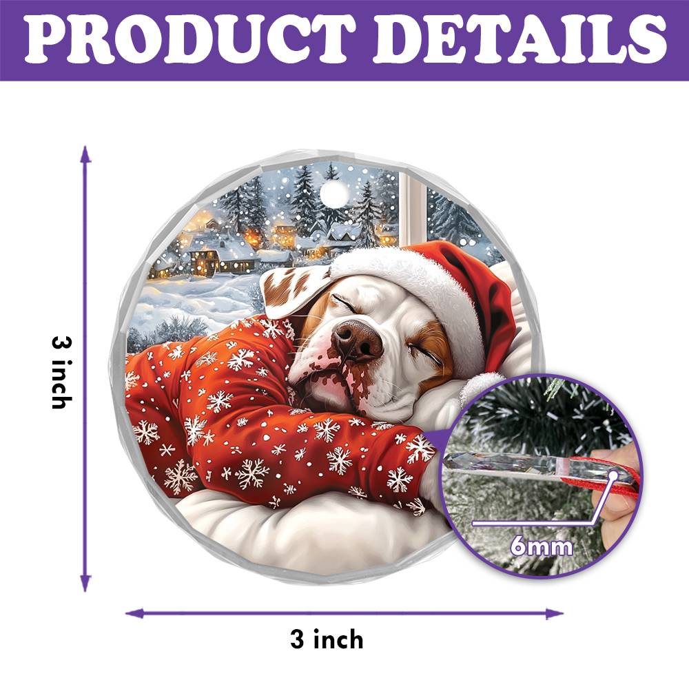 Great Dane Dog Sleeping In Bed Design 3