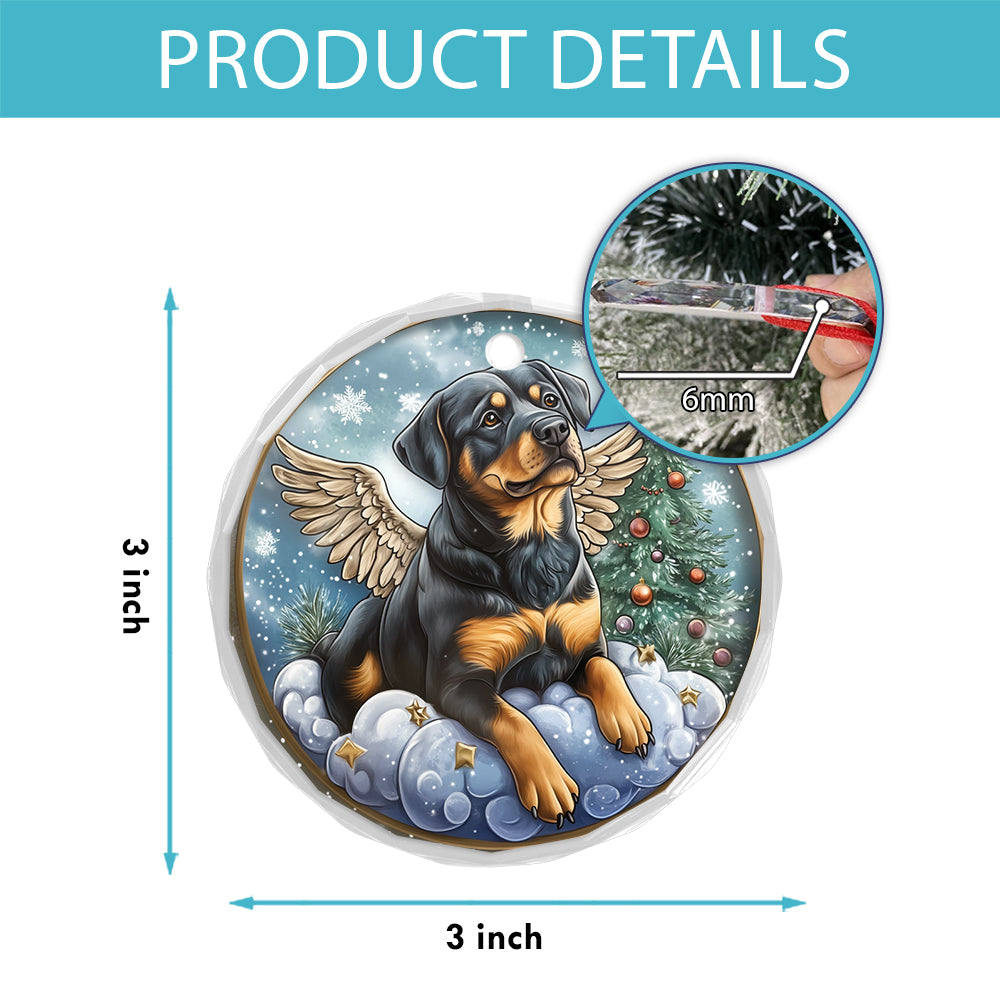 Angel Rottweiler Dog 3