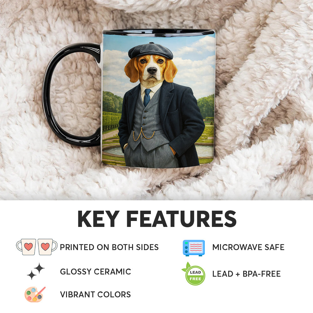 Custom Photo Pawky Blinder Dog Mug