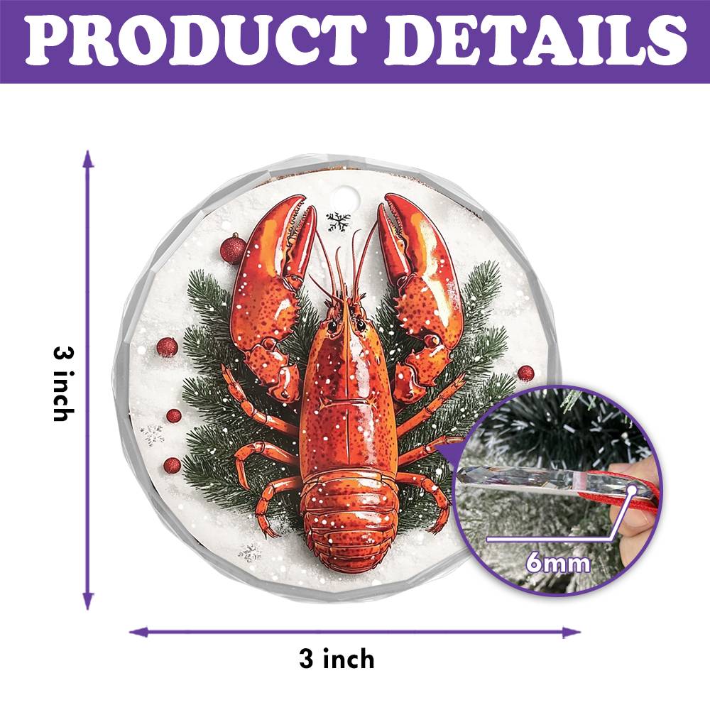 Boiled Maine Lobster Close up Design 3