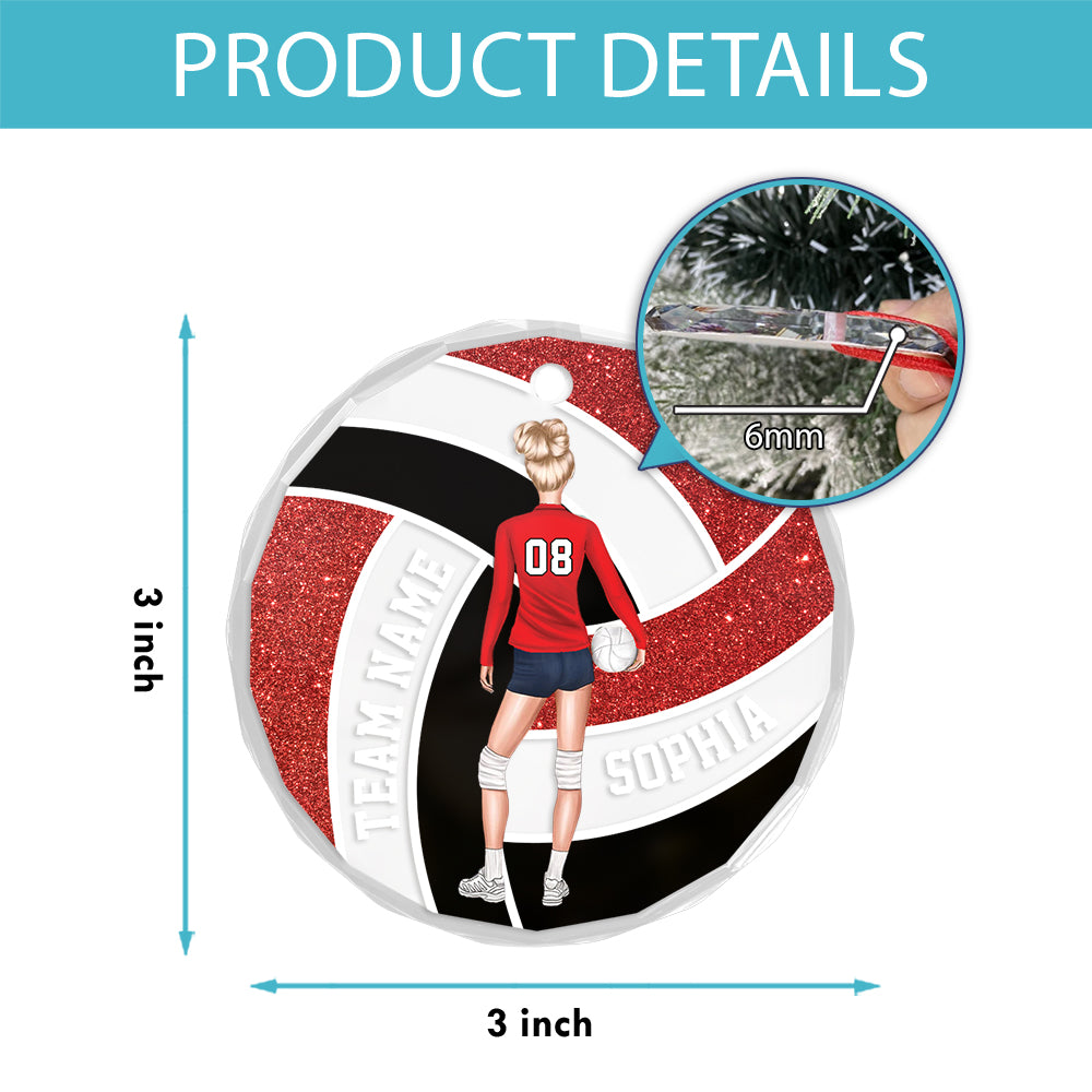 Personalized Design Volleyball Girl 3