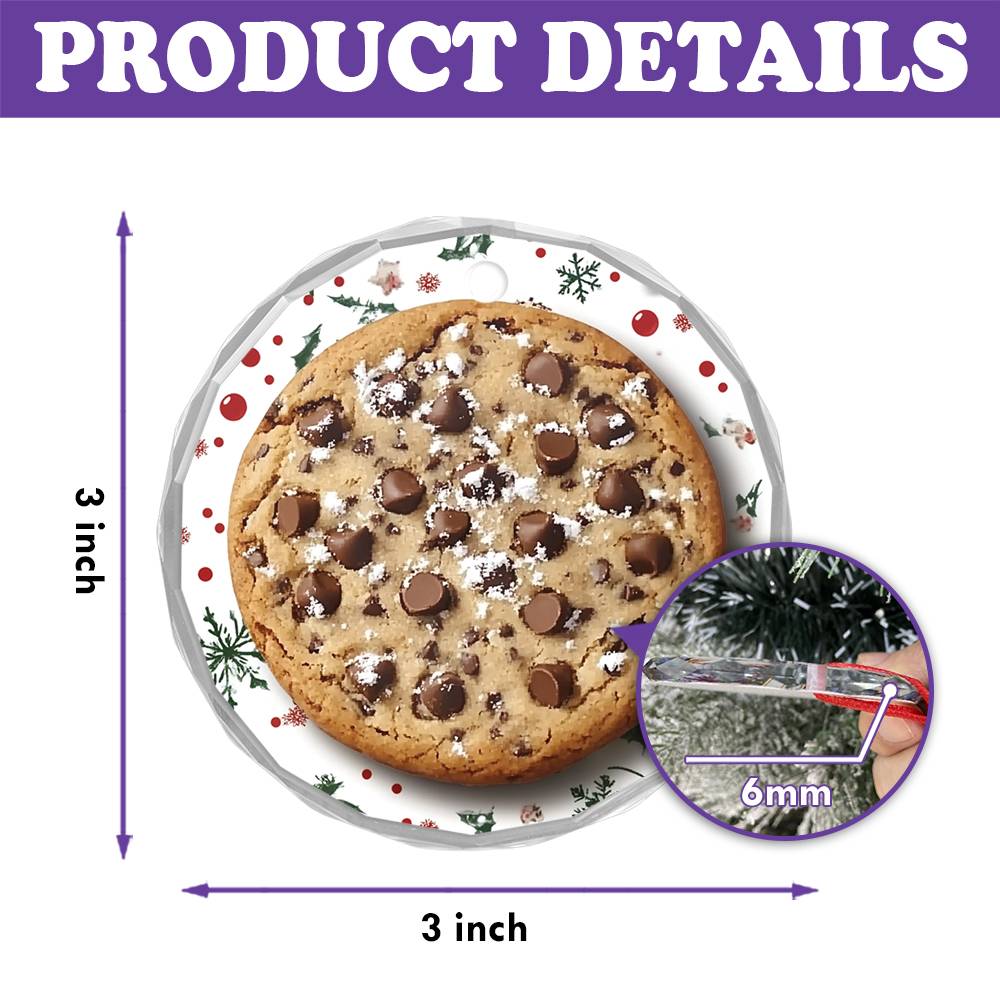 Chocolate chip cookie Close up Design 2