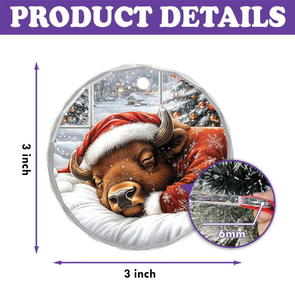 Bison Sleeping In Bed Design 3