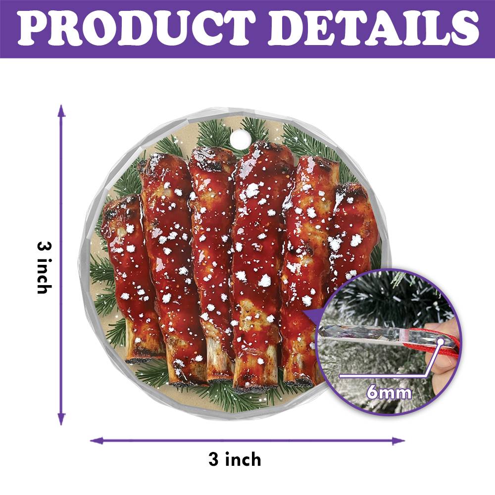 BBQ Ribs (USA) Close up Design 1