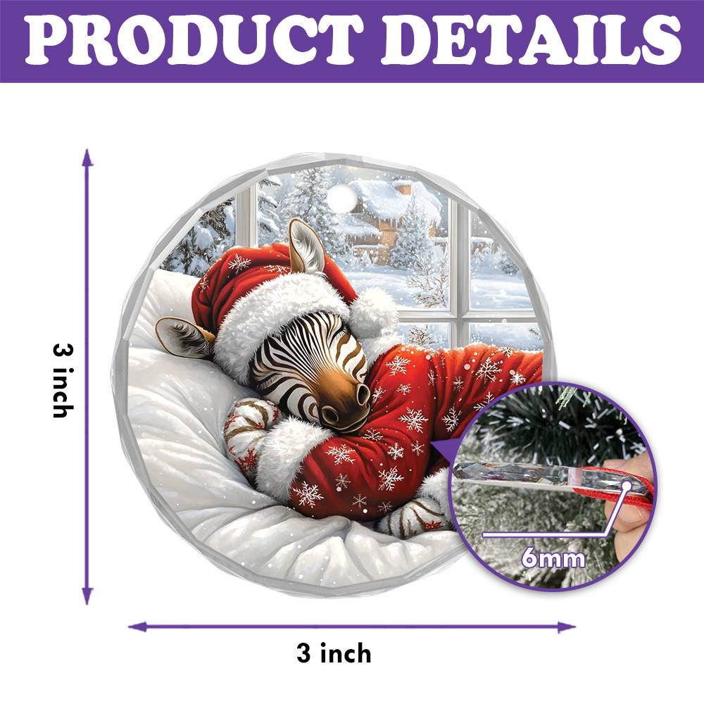 Zebra Sleeping In Bed Design 1