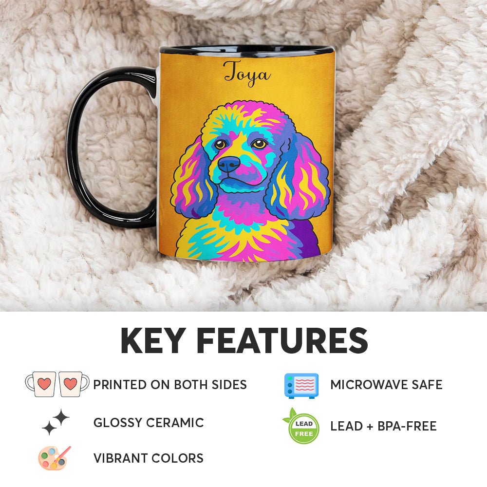 Custom Photo Minimalist Dog Mug Gift For Dog Lovers