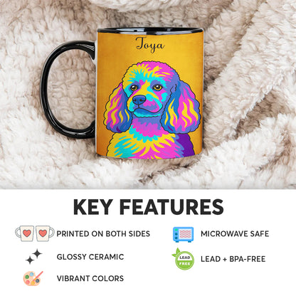 Custom Photo Minimalist Dog Mug Gift For Dog Lovers