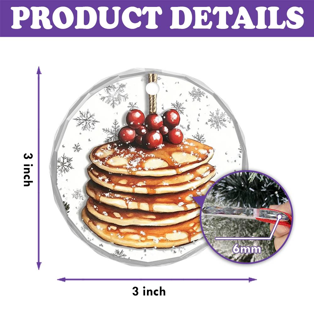 American pancakes Close up Design 1