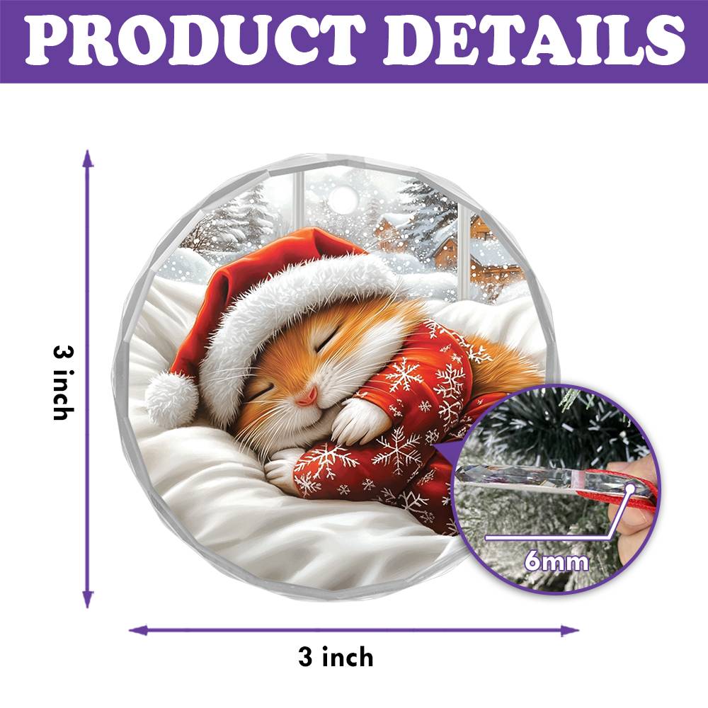 Hamster Sleeping In Bed Design 4