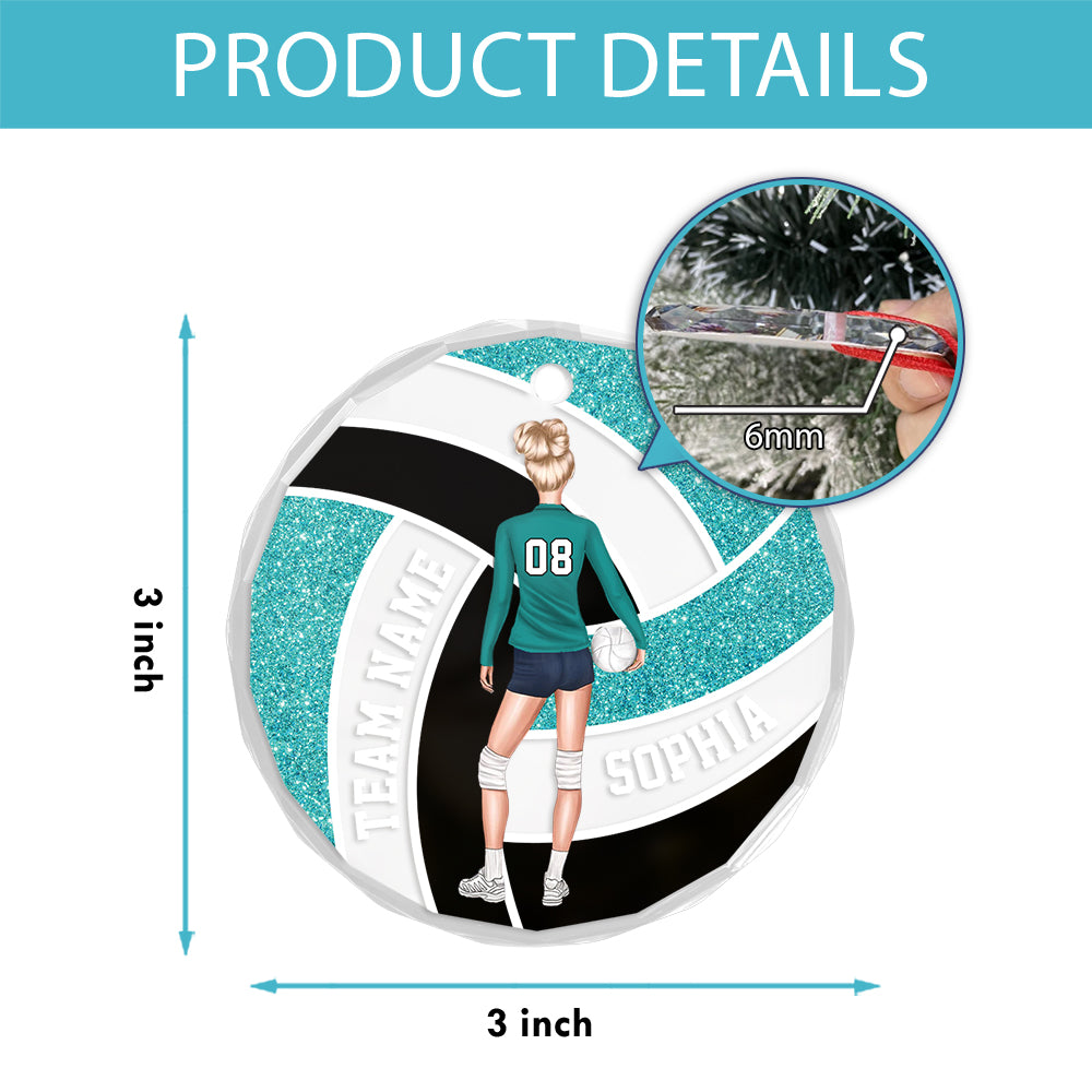 Personalized Design Volleyball Girl 4
