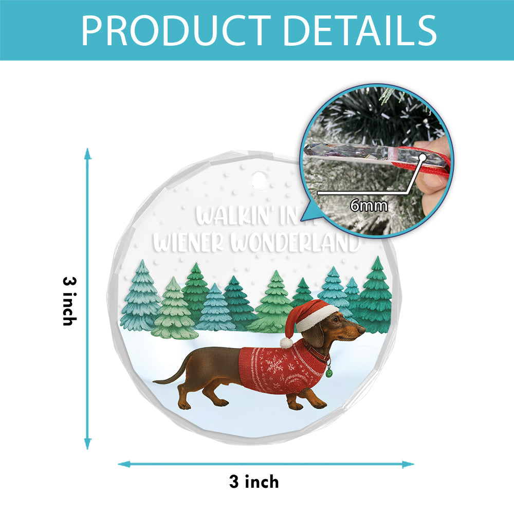 Christmas Ornaments 2025 - Dachshund Christmas Decorations